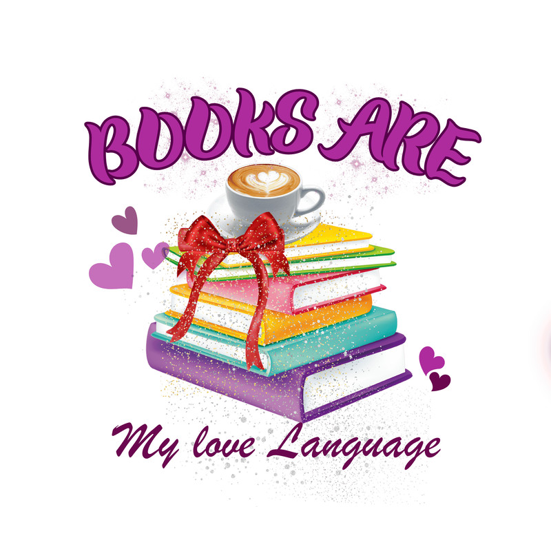 Valentine Book Lover PngBooks Are My Love Language PngBookish PngRetro Bookworm Png Sublimation Tsh 0