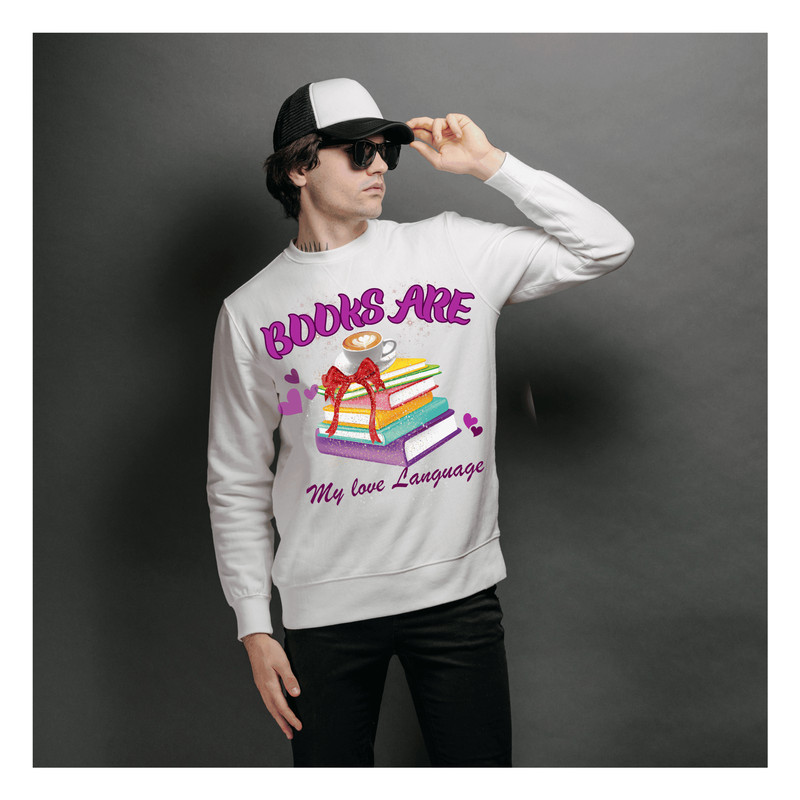 Valentine Book Lover PngBooks Are My Love Language PngBookish PngRetro Bookworm Png Sublimation Tsh 1