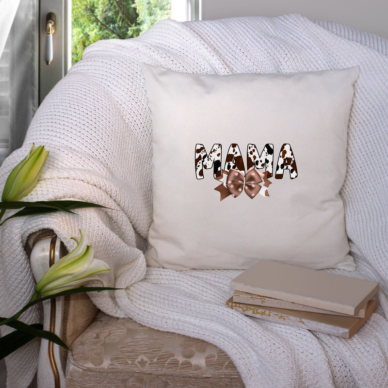 Western Cowgirl Mama Png Leather Suede Bow Png Howdy Mom Brown Cowhide Bow Png Western Mama Bow Png 11