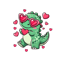 Valentines Day TRex Png Dino Love Png TRex Valentine Png Valentine Dino Png Dinosaur Love Png Sweet 9