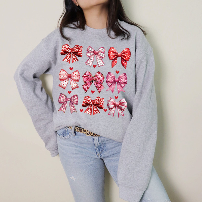 Valentine Coquette Bows PNG Aesthetic Valentines Png Valentines Day Png Valentines Bow Png Retro Va 3