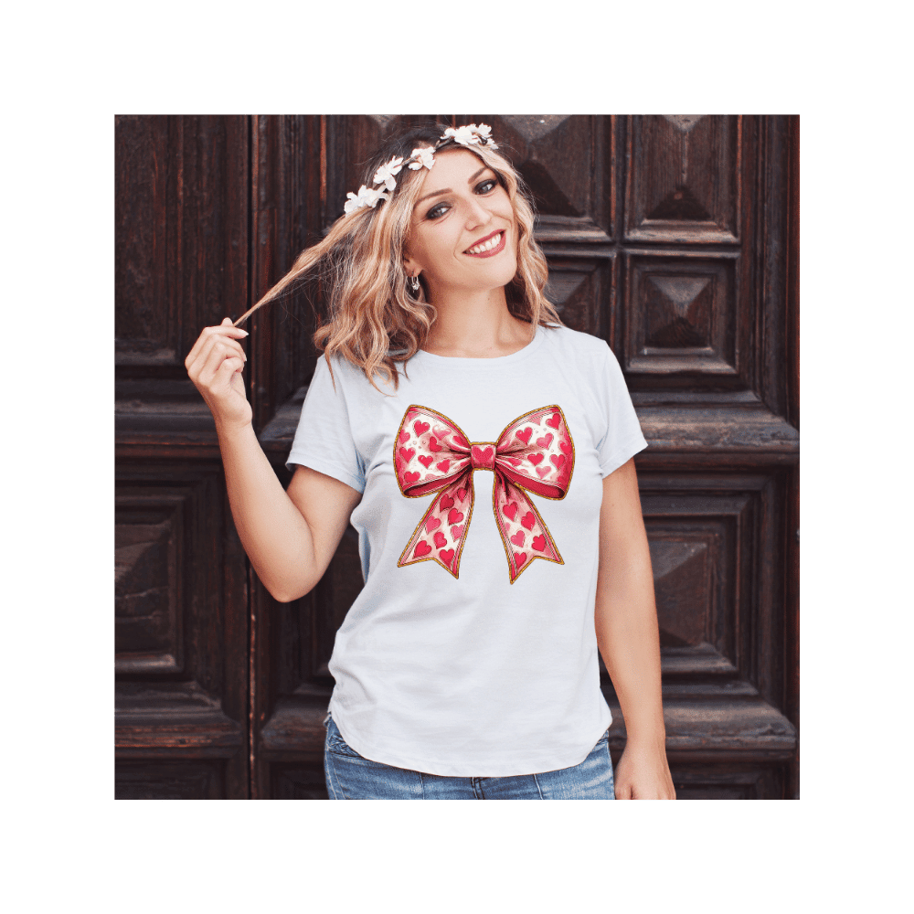Valentines Day Heart Coquette Bow Png Coquette Bow Heart Png Valentines Day Png Valentine Love Png 1