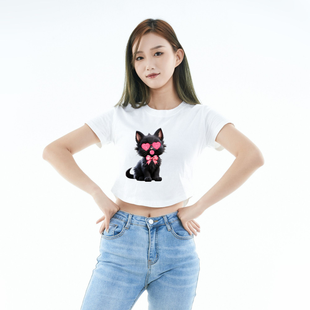 Valentine Cute Cat Png Funny Cat With Sunglasses Blowing Bubble PNG Trendy Valentine Png Cat Lover 3