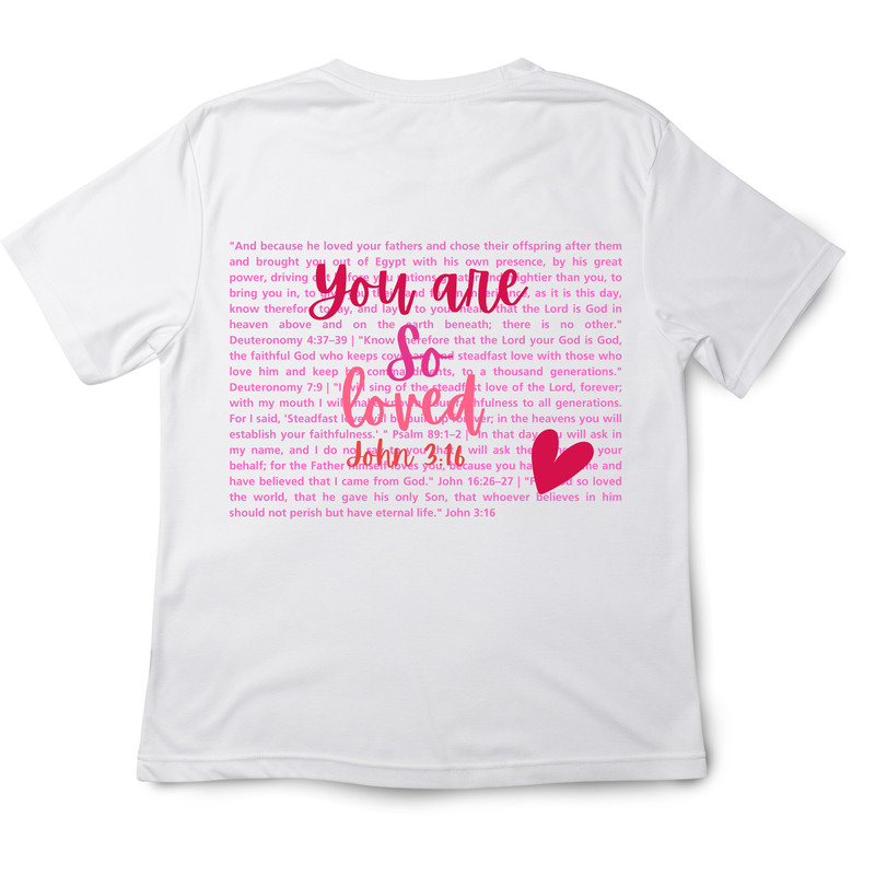 You Are So Loved Valentines Heart PNG SVG Christian PNG Valentine Jesus Love Png Svg Bible Verse Pn 6