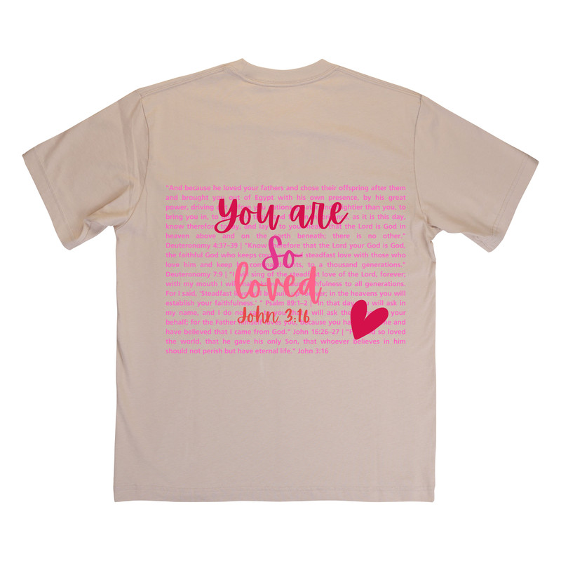 You Are So Loved Valentines Heart PNG SVG Christian PNG Valentine Jesus Love Png Svg Bible Verse Pn 7