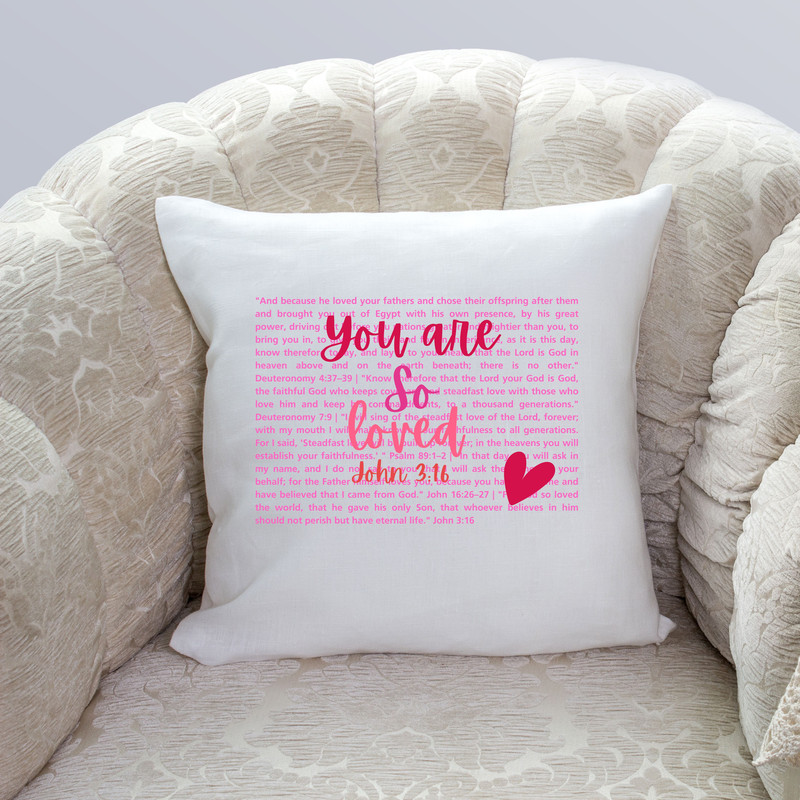 You Are So Loved Valentines Heart PNG SVG Christian PNG Valentine Jesus Love Png Svg Bible Verse Pn 9