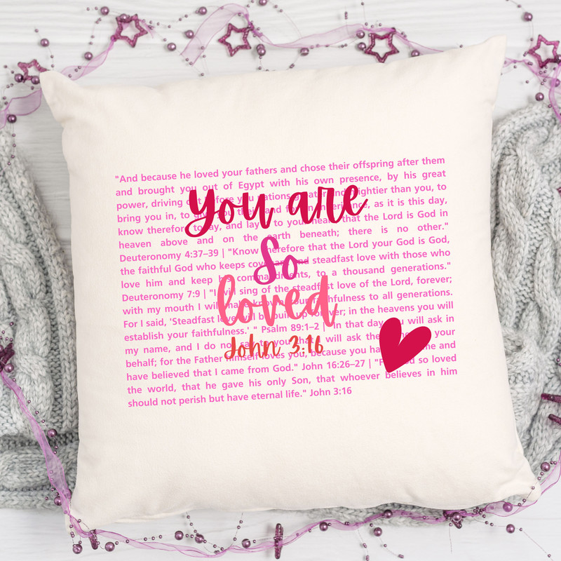 You Are So Loved Valentines Heart PNG SVG Christian PNG Valentine Jesus Love Png Svg Bible Verse Pn 11