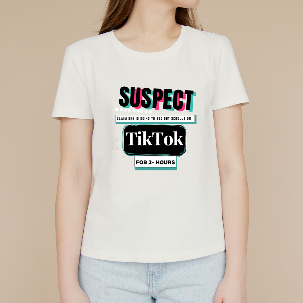 Trending Suspect Claims She Is Going To Bed But Scrolls Tiktok For Two Plus Hours Png Trendy Design 0