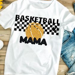 retro basketball mama png, glitter basketball png, sublimation design, digital download png, basketball mom png, sports