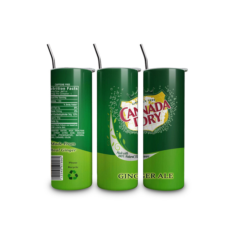 Canada Dry Ginger Ale Caffeine Free Made With Real Ginger 20 Fl Oz 0