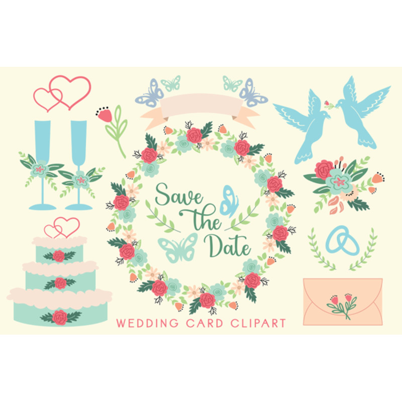 Wedding Card Clipart 0
