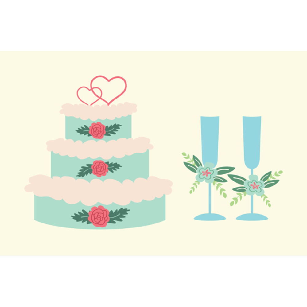 Wedding Card Clipart 2