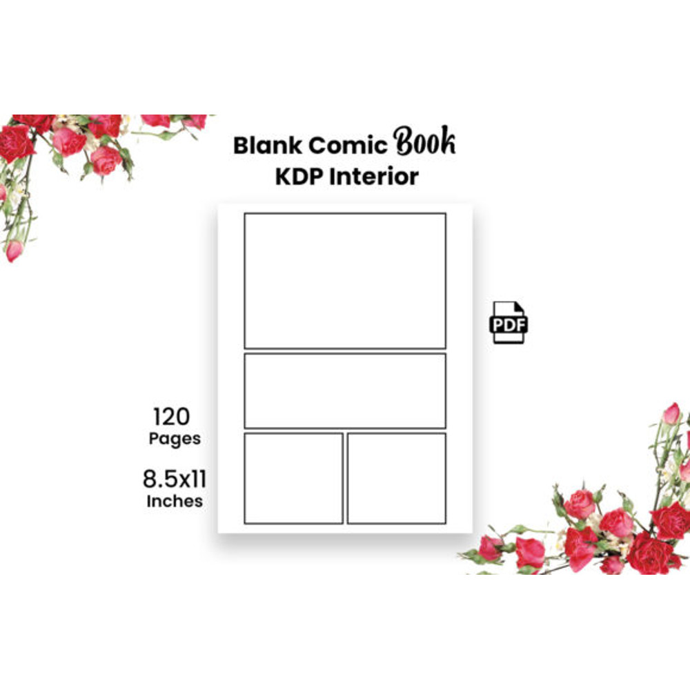 Blank Comic Book 3