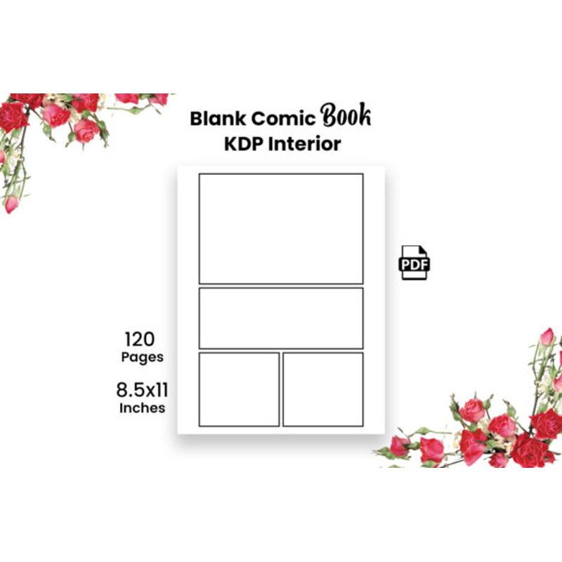 Blank Comic Book 3