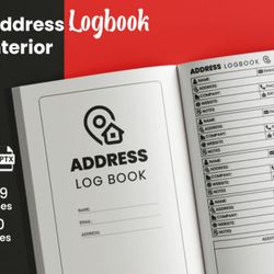 address log book