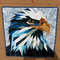 Eagle Foundation Paper Piecing Pattern Quilt Pattern Bald Eagle Design Patchwork Sewing Pattern For