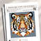 Tiger Quilt Pattern Quilt Pattern Tiger Design Patchwork Sewing Pattern For Tiger Animal Patchwork
