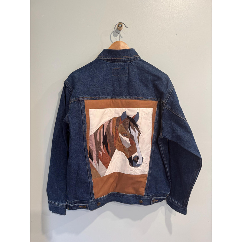 Horse Foundation Paper Piecing Pattern Quilt Pattern Horse Design Patchwork Sewing Pattern For Hors