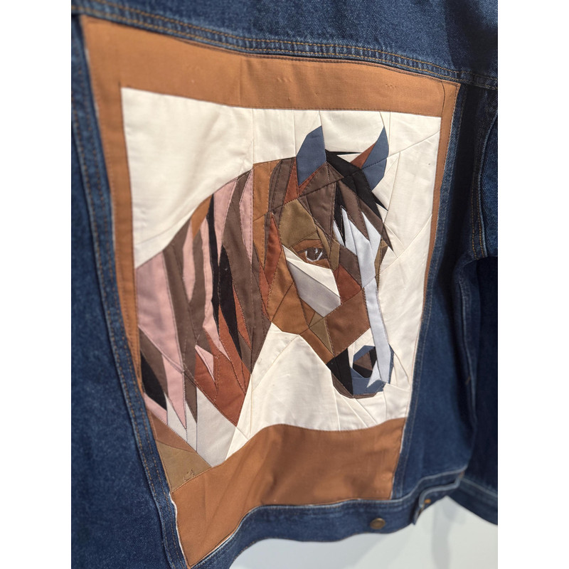 Horse Foundation Paper Piecing Pattern Quilt Pattern Horse Design Patchwork Sewing Pattern For Hors