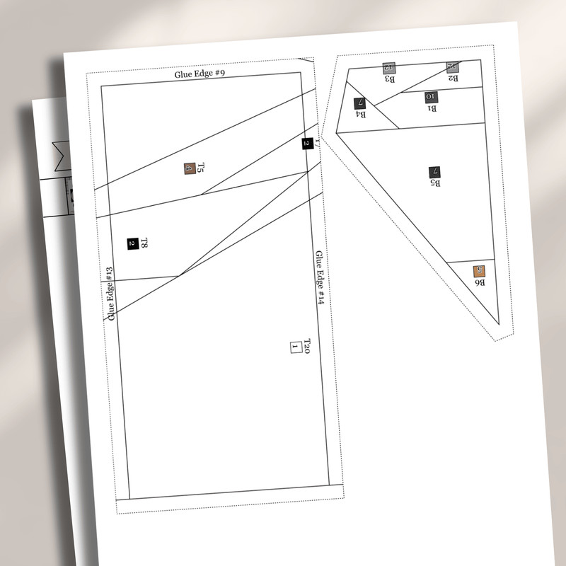 German Shepherd Foundation Paper Piecing PatternQuilt Patterndog DesignPatchwork Sewing Pattern For 2