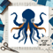 Octopus Foundation Paper Piecing Pattern 0