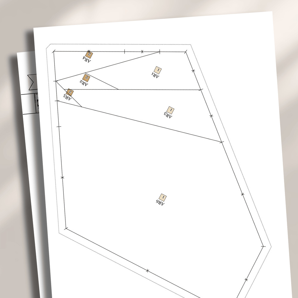 Halloween FPP Quilt Pattern 1