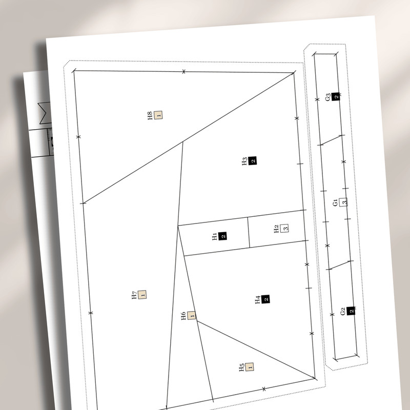 German Shepherd Golden Retriever Yorkshire Terrier Dog Quilt Pattern 1