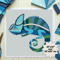 Chameleon Foundation Paper Piecing Pattern 0