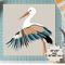 Stork Foundation Paper Piecing PatternQuilt PatternStork DesignPatchwork Sewing Pattern For StorkAn 0
