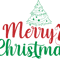 Merry Christmas Design A001 SVG PNG File 0