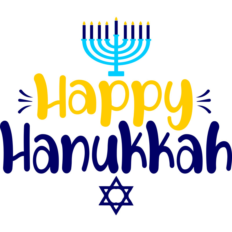 Hanukkah Design A004 SVG PNG File 0