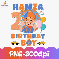 blippi customize birthday png, blippi png, customize png, custom named age birthday gift for kids