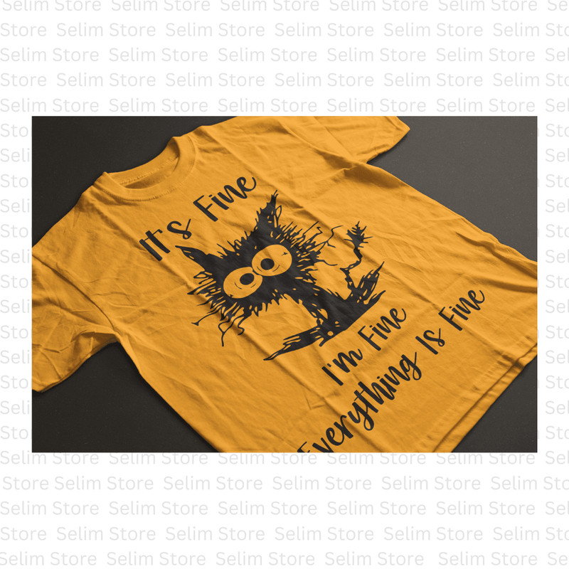 Im Fine Cat Svg Halloween Svg Designs 4