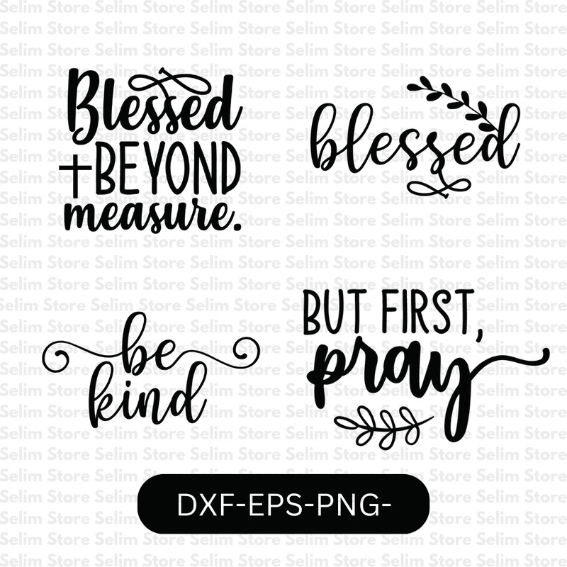Christian Baby SVG Bundle Christian Quotes Graphics DxfEpsPng 2