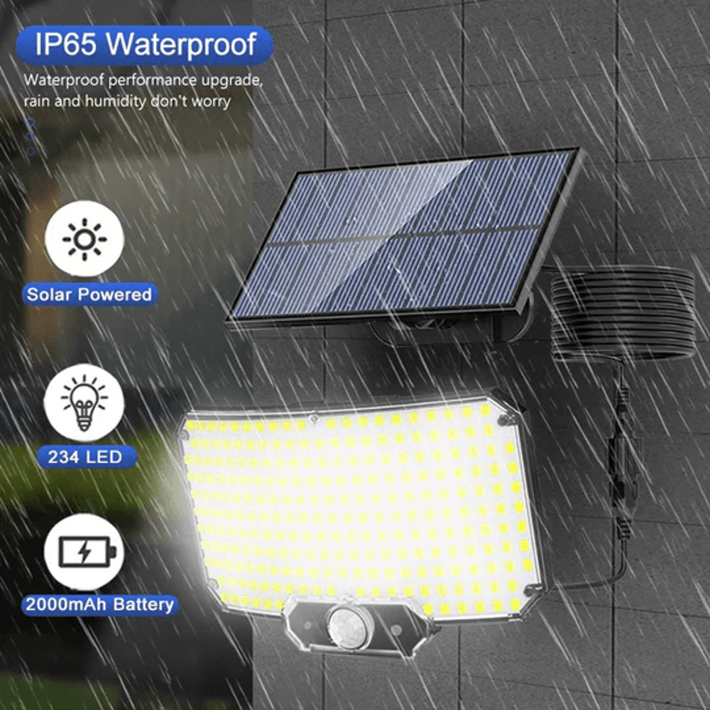 Smart Solar Motion Sensor Flood Lights 1