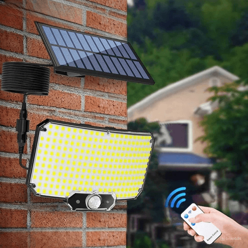 Smart Solar Motion Sensor Flood Lights 0