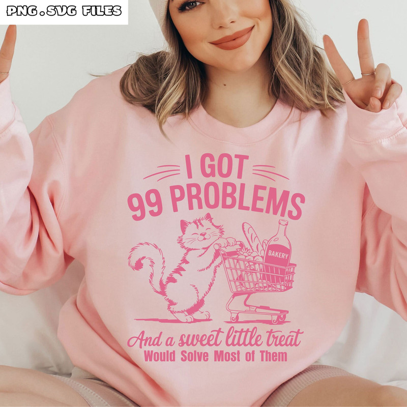 Funny Cat Grocery Shopping SVG PNG Hilarious And Adorable Design 0