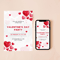 Editable Valentine Day Party Invitation Couples Party Invitation Valentine Day Friends Valentines P