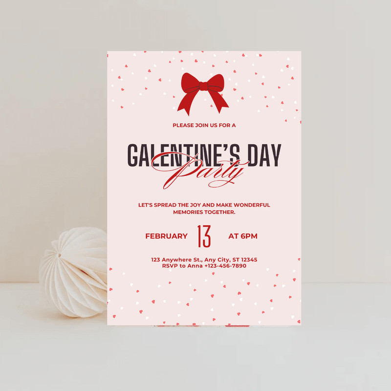 Galentines Day Invitation Editable Valentines Party Invitation Galentines Girls Night Invitation Te