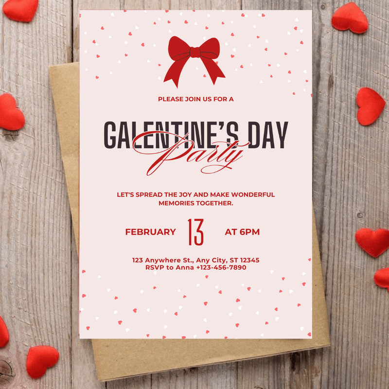 Galentines Day Invitation Editable Valentines Party Invitation Galentines Girls Night Invitation Te