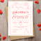 Galentines Day Invitation Galentines Day Party Invitation Template Galentines Invite Canva Printabl