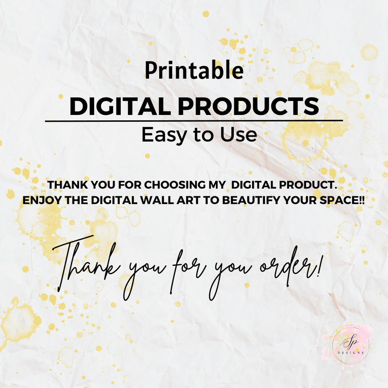 Boho Abstract Flowers Print Set Of 9 Floral Wall Art Vintage Art Print Boho Printable Art Boho Chic 14