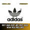 ADIDAS HighQuality Embroidery Logo Digital Files Instant Download Ready To Use 0