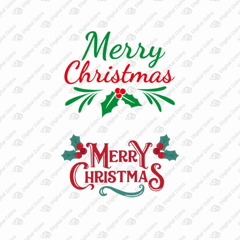 Merry Christmas SVG Bundle 30in1 Merry Christmas SVG Merry Christmas Text SVG Instant Download Read 5