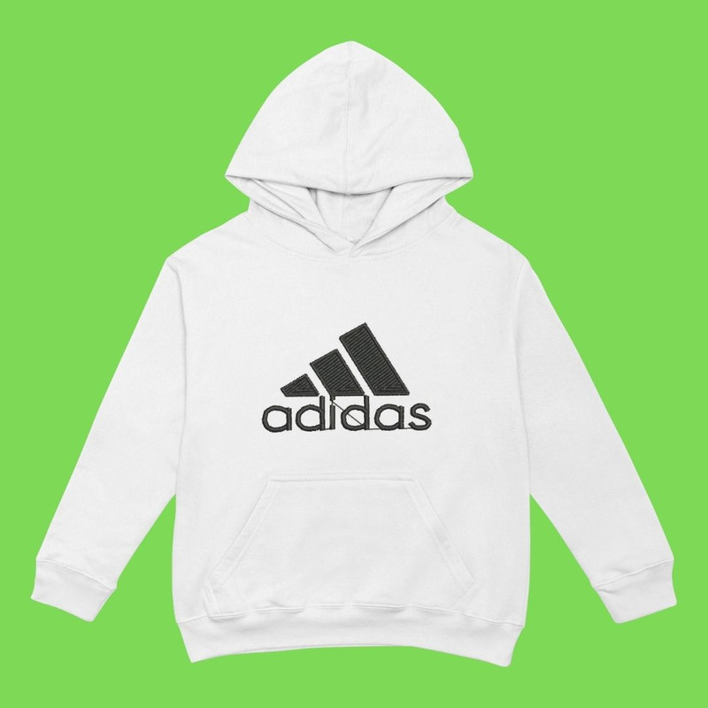 Adidas BW EMB Logo Design Embroidery Files Package DST DGT EXP JEF And So On Instant Download Ready 1