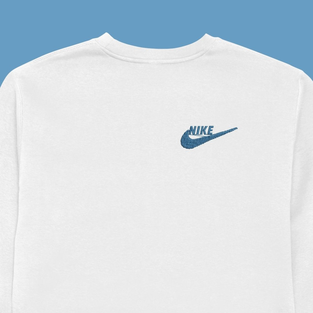 Nike Logo With Swoosh Blue Embroidery Design Instant Download For Sweatshirts Hoodies Tshirts More 1