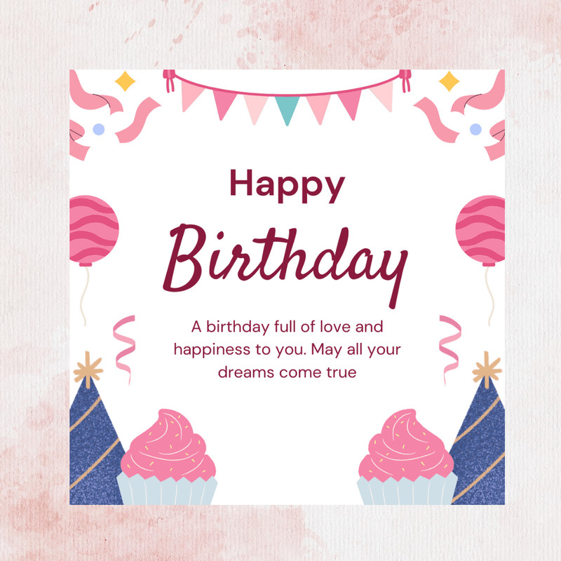 Vintage Cake Happy Birthday Card Happy Birthday Card DIGITAL Download Printable Birthday Card ins 5