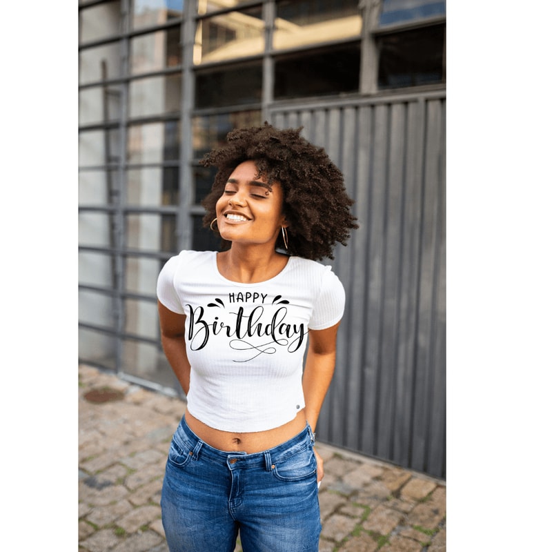 Happy Birthday Svg Happy Birthday Script Happy Birthday Stencil Birthday Shirt Svg Instant Download 1