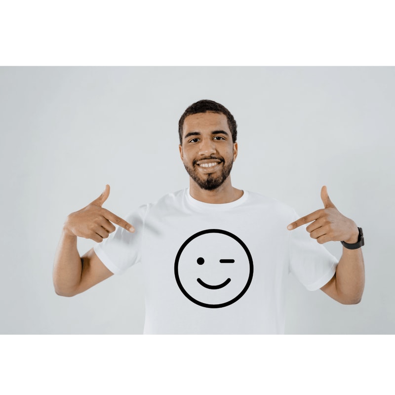 Iconic Vector Classic Smiley SVG File Download Smiling Face Clipart Instant Download 1