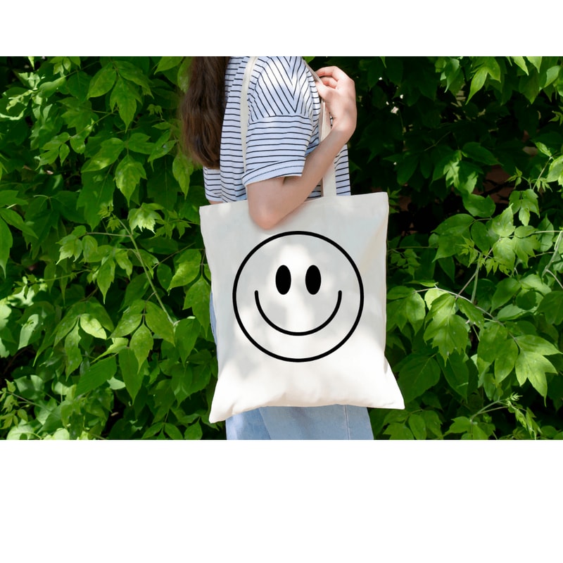 Iconic Vector Classic Smiley SVG File Download Smiling Face Clipart Instant Download 4